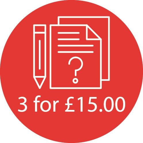 3 for £15.00 - Thursday