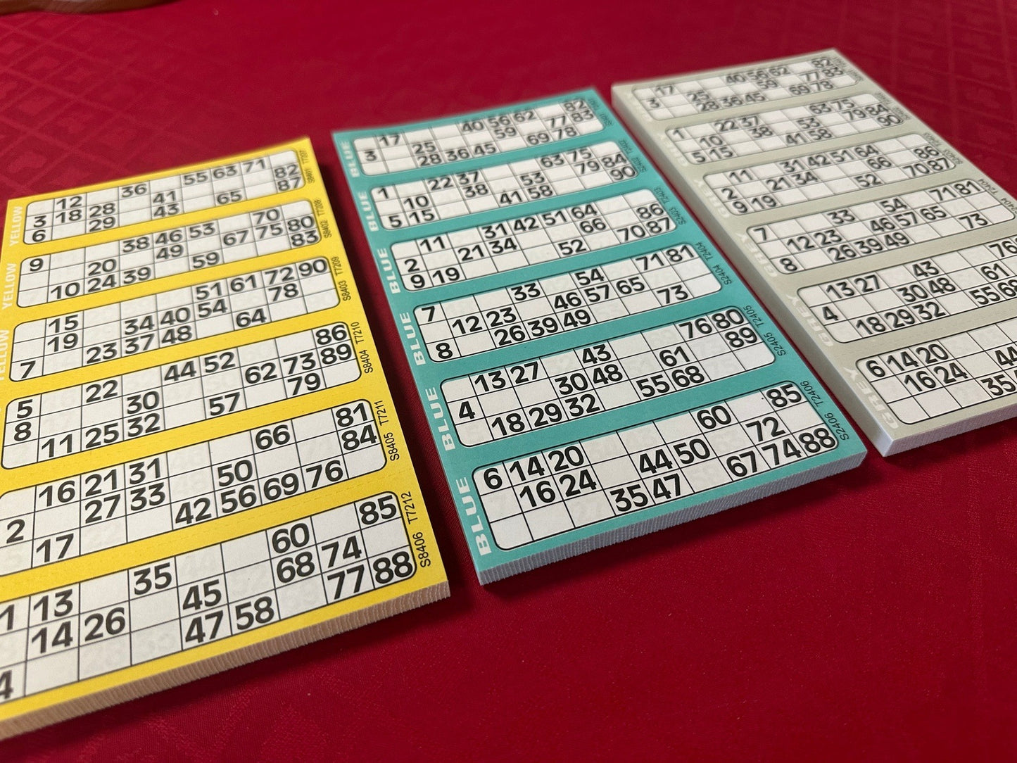 Bingo Tickets