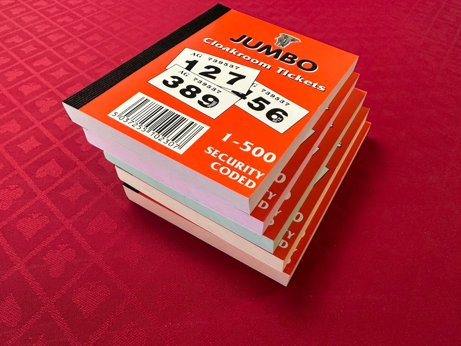 Raffle/Cloakroom Tickets